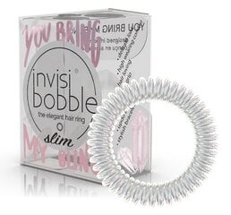 Invisibobble Invisibobble Slim ( 3 pcs ) - Thin spiral hair band Sparks Flying You Bring my Bling цена и информация | Аксессуары для волос | kaup24.ee