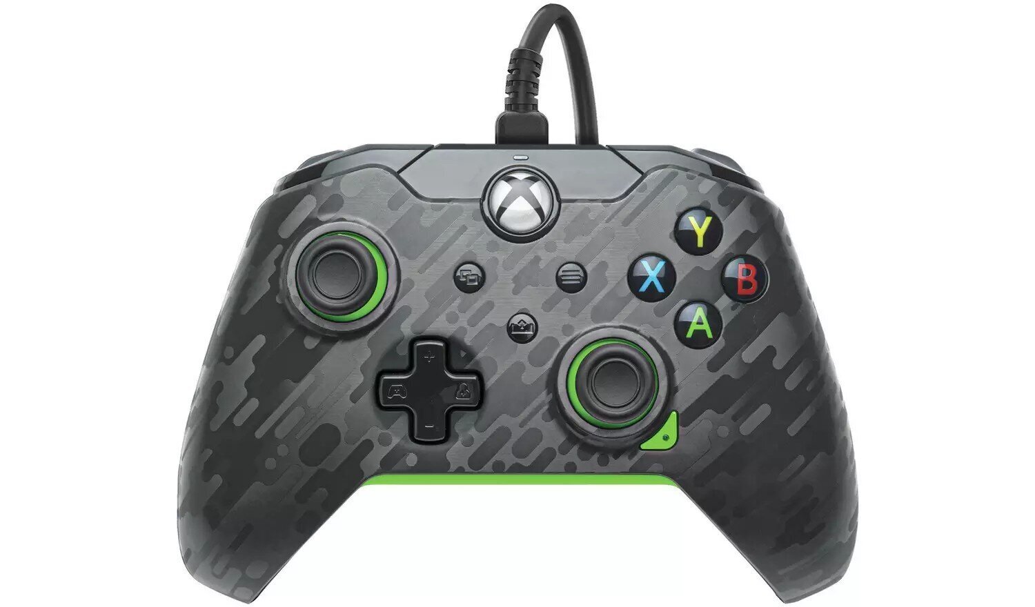 PDP Wired Controller Xbox Series X Carbon - Neon ( Green ) цена и информация | Mängukonsoolide lisatarvikud | kaup24.ee