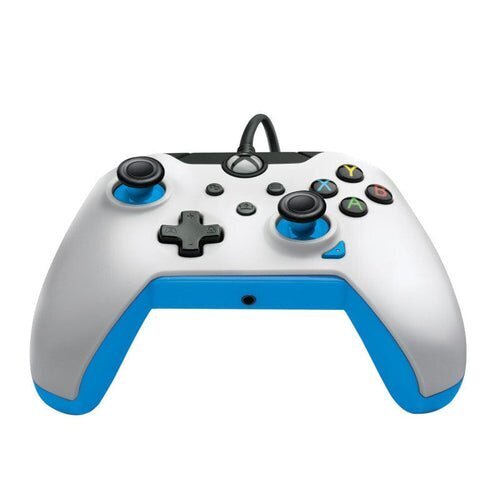 PDP Wired Controller Xbox Series X White - Ion (Blue) цена и информация | Mängukonsoolide lisatarvikud | kaup24.ee