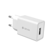 Laadija Devia Smart 2A valge цена и информация | Зарядные устройства для телефонов | kaup24.ee