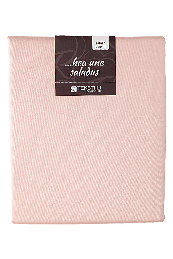 Tekstiilikompanii tekikott Standard, roosa, 220 x 210 cm цена и информация | Voodipesukomplektid | kaup24.ee