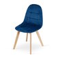 4-tooli komplekt Bora, sinine hind ja info | Söögilaua toolid, köögitoolid | kaup24.ee