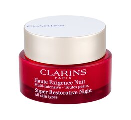 Clarins Super Restorative Night (all skin types) - Firming Night Care 50ml цена и информация | Кремы для лица | kaup24.ee