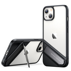 Ugreen Fusion Kickstand ümbris iPhone 13 kõva kate geelraami ja musta alusega (90152) (iPhone 13) цена и информация | Чехлы для телефонов | kaup24.ee