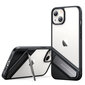 Ugreen Fusion Kickstand ümbris iPhone 13 kõva kate geelraami ja musta alusega (90152) (iPhone 13) цена и информация | Telefoni kaaned, ümbrised | kaup24.ee