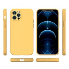 Wozinsky Color Case silikoonist painduv vastupidav ümbris iPhone 12 Pro kollane hind ja info | Telefoni kaaned, ümbrised | kaup24.ee