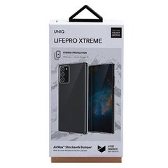 Чехол Uniq LifePro Xtreme для Samsung Note 20 N980, прозрачный цена и информация | Чехлы для телефонов | kaup24.ee