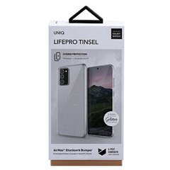 Чехол Uniq LifePro Tinsel для Samsung Note 20 N980, прозрачный цена и информация | Чехлы для телефонов | kaup24.ee