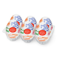 Вибратор Tenga - Keith Haring Egg Street (6 шт.) цена и информация | Вибраторы | kaup24.ee