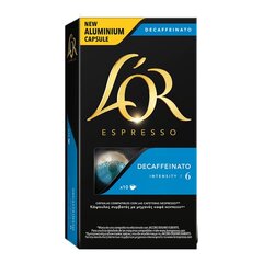 Lor Descaffeinato kohvikapslid, 10 tk. hind ja info | L'Or Kodumasinad, kodutehnika | kaup24.ee