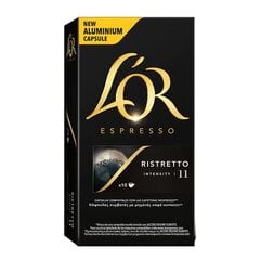 Lor Ristretto kohvikapslid, 10 tk. hind ja info | L'Or Toidukaubad | kaup24.ee