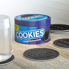 Klaasialuste komplekt Cookies (6 tk) цена и информация | Скатерти, салфетки | kaup24.ee