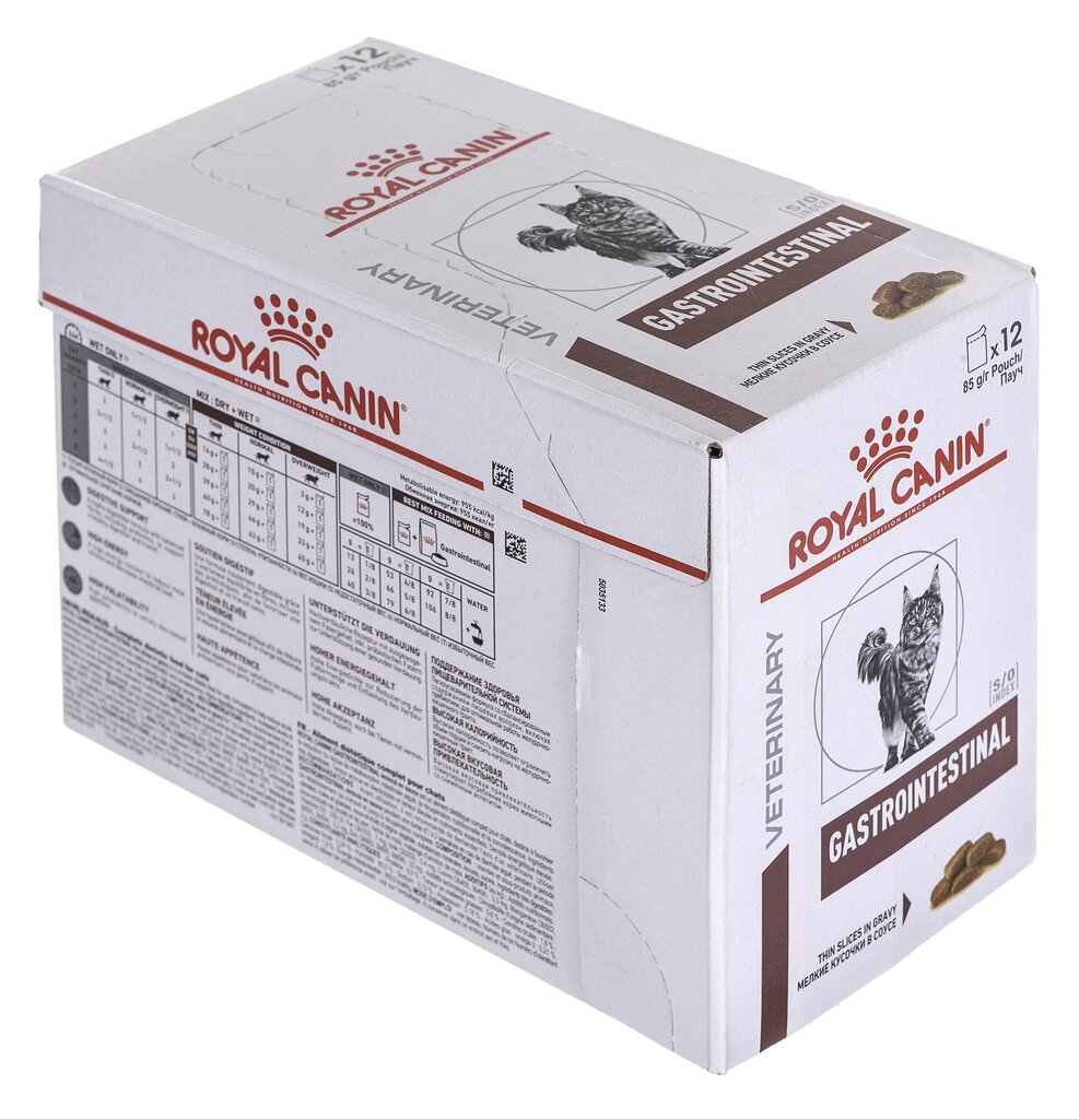 Royal Canin Gastro Intestinal konserv täiskasvanud kassidele, 85 g. цена и информация | Konservid kassidele | kaup24.ee