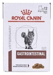 Консервы Royal Canin Gastro Intestinal для взрослых кошек, 85 г х 12 шт. цена и информация | Кошачьи консервы | kaup24.ee