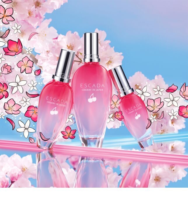 Tualettvesi Escada Cherry In Japan EDT naistele 50 ml цена и информация | Naiste parfüümid | kaup24.ee