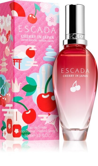 Tualettvesi Escada Cherry In Japan EDT naistele 50 ml цена и информация | Naiste parfüümid | kaup24.ee