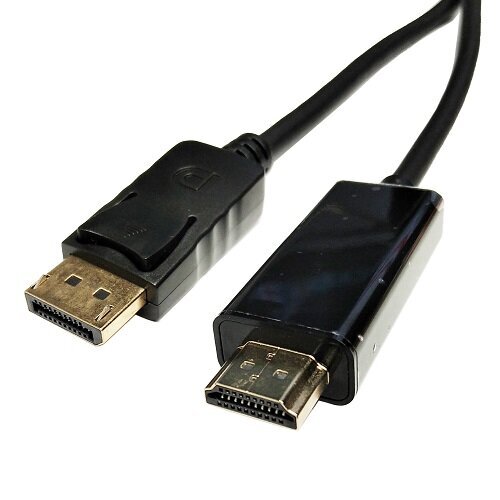Kaabel DisplayPort - HDMI, 1080P, 3m цена и информация | Kaablid ja juhtmed | kaup24.ee