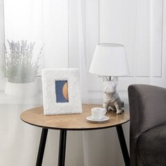 Журнальный столик Kalune Design Vero, белый/серый цена и информация | Фоторамка | kaup24.ee