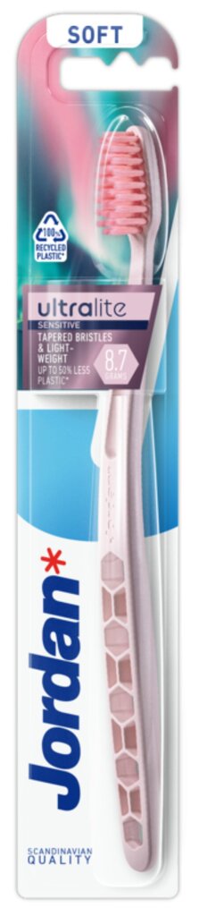 Hambahari Jordan Ultralite Sensitive, pehme hind ja info | Suuhügieen | kaup24.ee