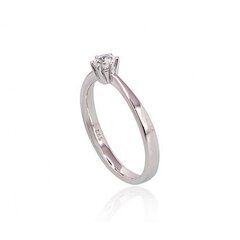 Kullast sõrmus briljandiga Diamond Sky "Solitaire", proov 585 4752263021556 hind ja info | Sõrmused | kaup24.ee