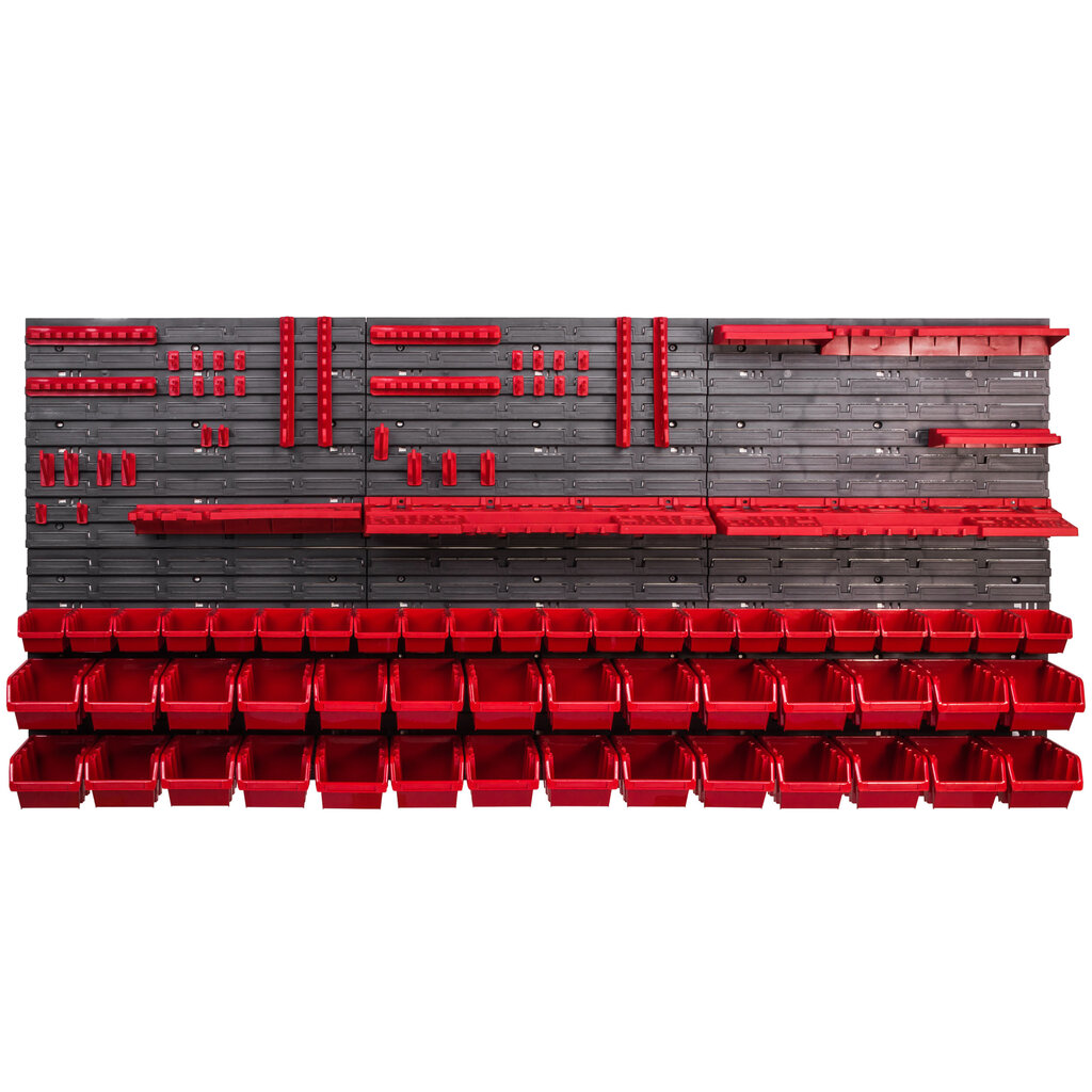Sein tööriistadele erinevate riiulitega 170x78 cm цена и информация | Tööriistakastid, tööriistahoidjad | kaup24.ee