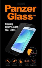 Kaitseklaas PanzerGlass 7120, sobib Samsung Galaxy J5 2017 цена и информация | Защитные пленки для телефонов | kaup24.ee