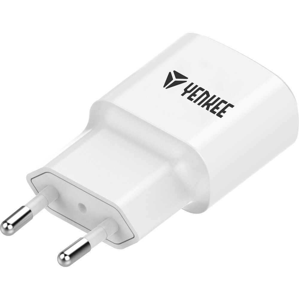 Quick Charge 3.0 laadija YENKEE, USB-C, 20W, QC 3.0 цена и информация | Mobiiltelefonide laadijad | kaup24.ee