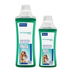 Vedelik suuhügieeniks Virbac Vet Aquadent Fresh, 250 ml цена и информация | Средства по уходу за животными | kaup24.ee