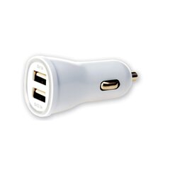 Kahe USB-pesaga autolaadija Techly 2X USB 5V 1A/2.1A цена и информация | Зарядные устройства для телефонов | kaup24.ee