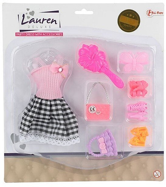 Nuku riiete komplekt aksessuaaridega hind ja info | Tüdrukute mänguasjad | kaup24.ee