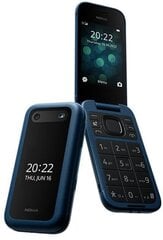  Nokia 2660 Flip 4G Blue 1GF011GPG1A02 цена и информация | Мобильные телефоны | kaup24.ee