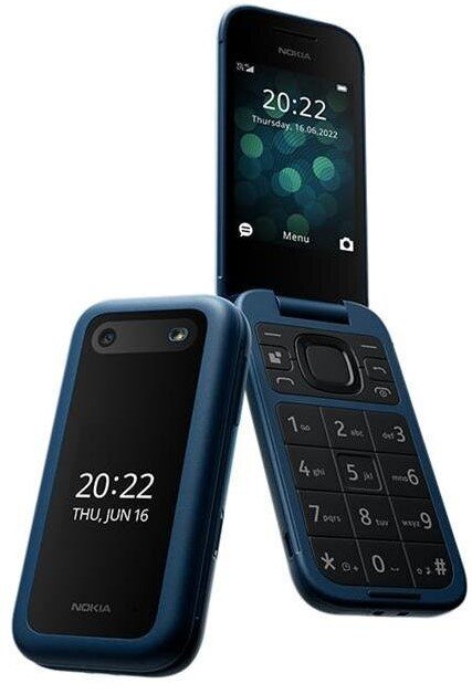 Nokia 2660 Flip 4G 1GF011GPG1A02 Blue hind ja info | Telefonid | kaup24.ee