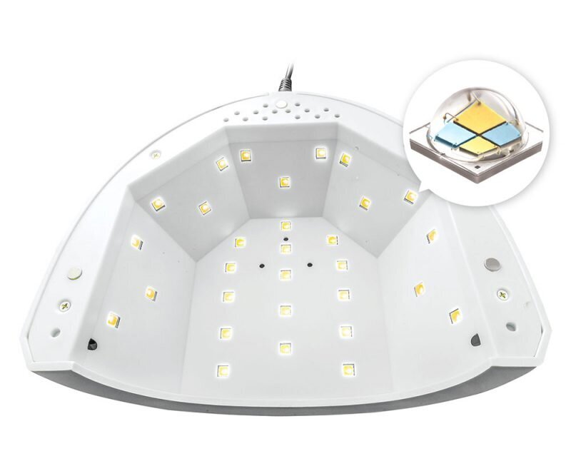 Uv/Led lamp Clavier - Q1, 48W цена и информация | Maniküüri, pediküüri tarvikud | kaup24.ee