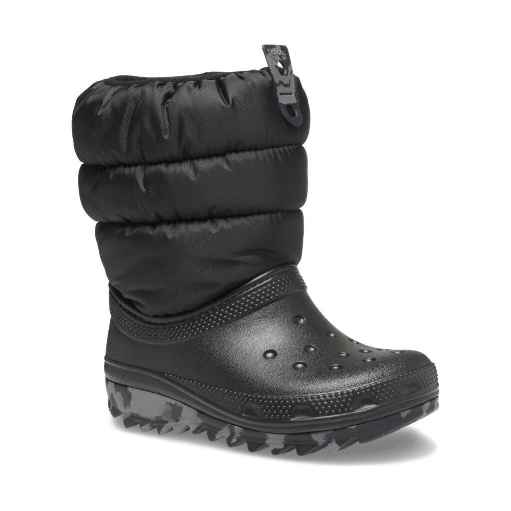 Crocs™ laste talvesaapad NEO PUFF BOOT, must цена и информация | Laste saapad | kaup24.ee