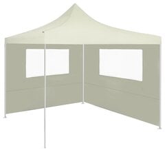 3070421 vidaXL Gazebo Windows 4x2 m kreem külgsein (315310) цена и информация | Беседки, навесы, тенты | kaup24.ee