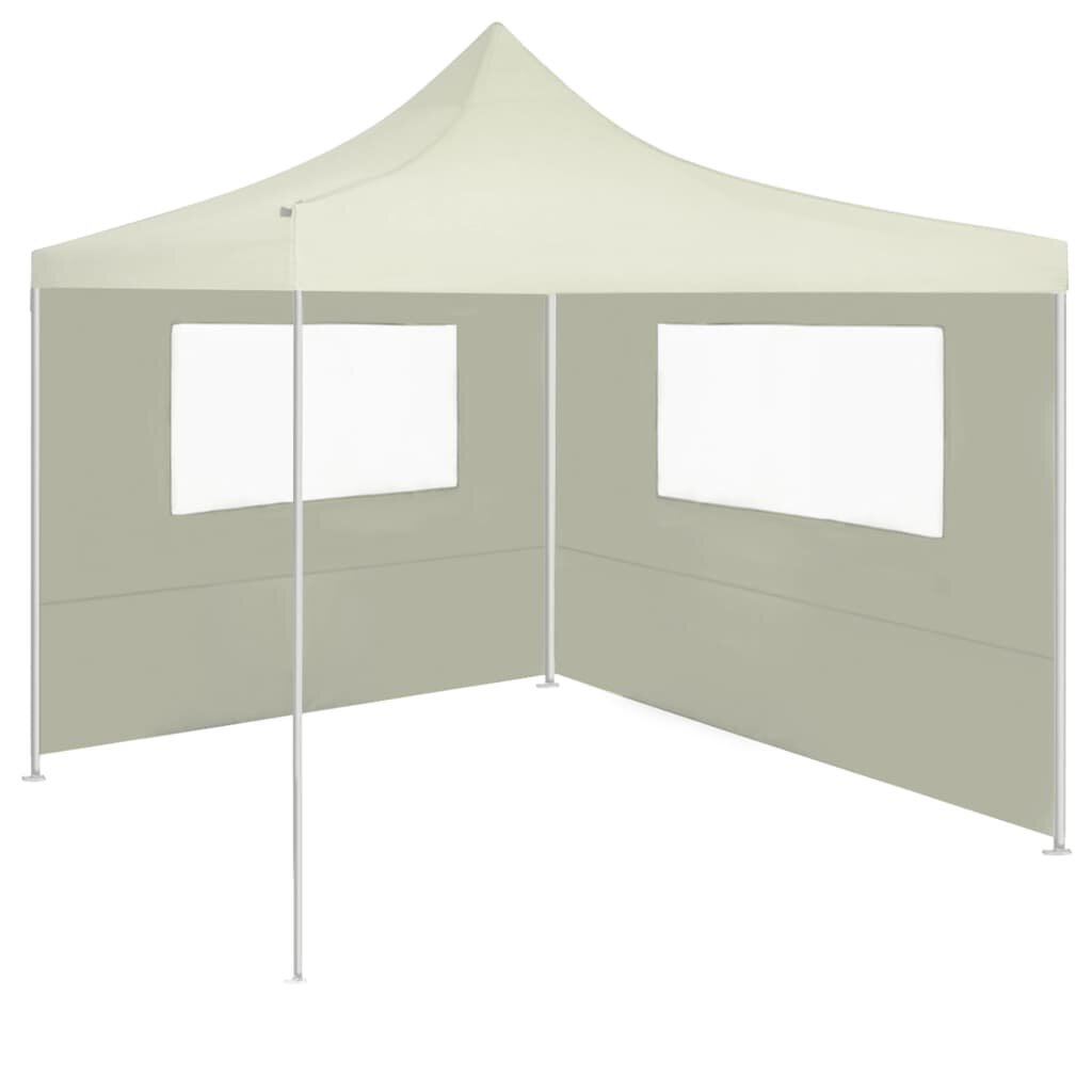 3070421 vidaXL Gazebo Windows 4x2 m kreem külgsein (315310) цена и информация | Varikatused ja aiapaviljonid | kaup24.ee