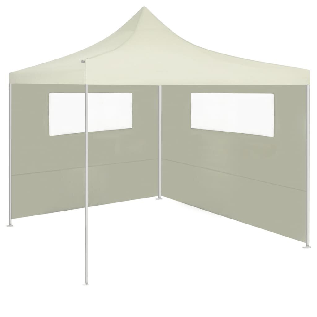 3070413 vidaXL Gazebo Windows 590 x 200 cm kreemiga külgsein (315302) hind ja info | Varikatused ja aiapaviljonid | kaup24.ee