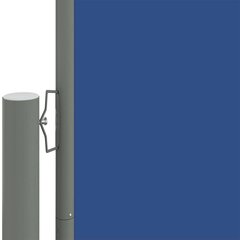 vidaXL lahtitõmmatav külgsein, sinine, 160 x 600 cm hind ja info | Päikesevarjud, markiisid ja alused | kaup24.ee