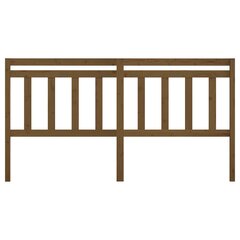 Изголовье кровати, 186x4x100 см, коричневое цена и информация | Кровати | kaup24.ee