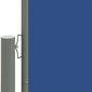 vidaXL lahtitõmmatav külgsein, sinine, 140 x 1200 cm hind ja info | Päikesevarjud, markiisid ja alused | kaup24.ee