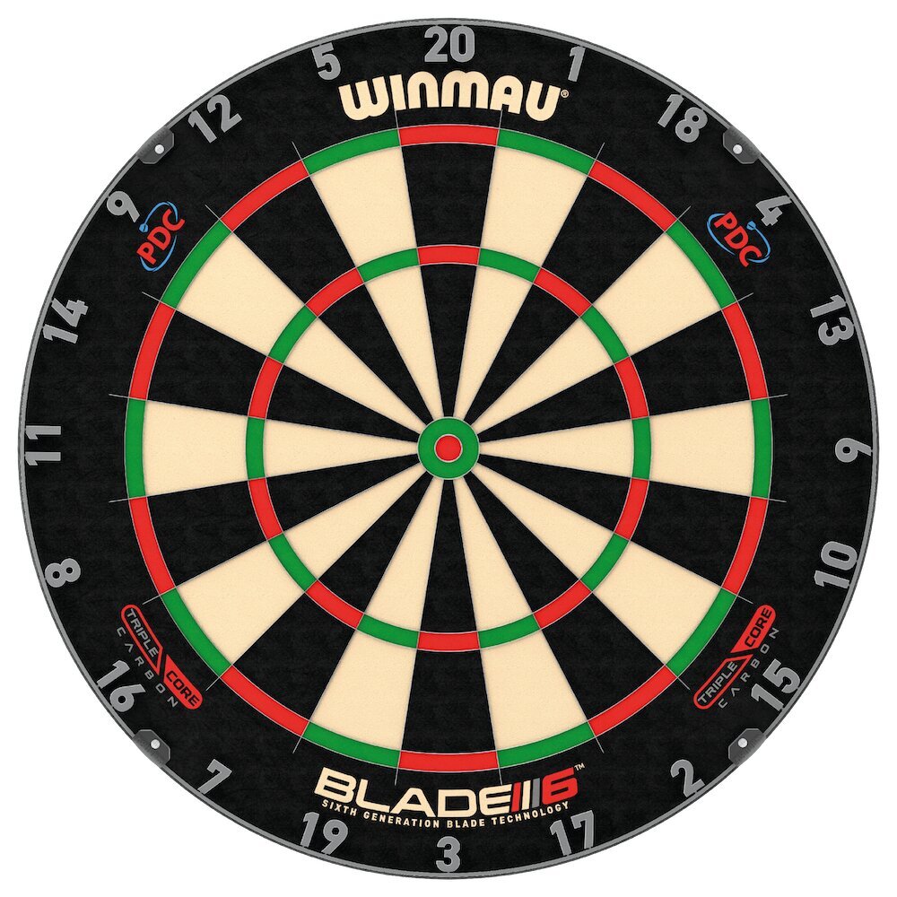 Noolemängu märklaud Winmau Blade 6 Triple Core PDC hind ja info | Noolemängud | kaup24.ee