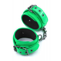 ELECTRA ANKLE CUFFS GREEN цена и информация | БДСМ и фетиш | kaup24.ee