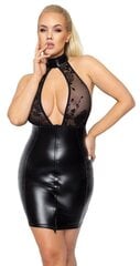 Платье на молнии Noir 3XL цена и информация | Сексуальное женское белье | kaup24.ee