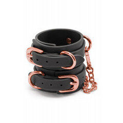 BONDAGE COUTURE WRIST CUFFS BLACK hind ja info | BDSM ja fetish | kaup24.ee