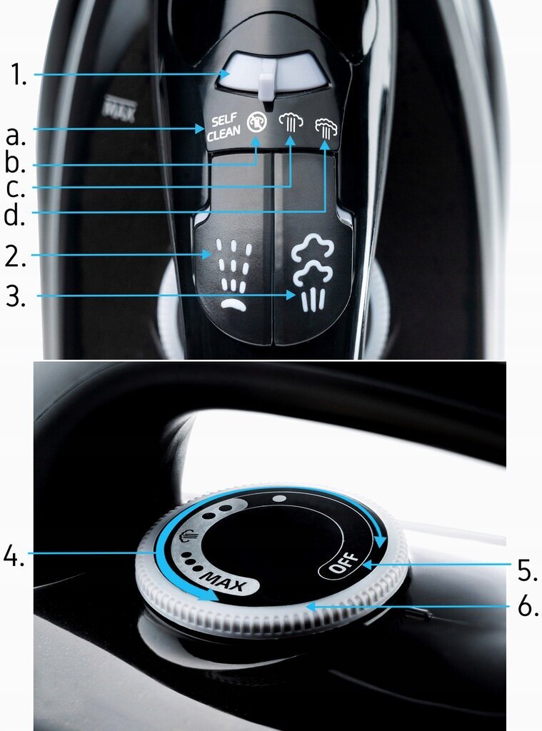 Triikraud Iron Yoer X-Boost 2600 W hind ja info | Triikrauad, riideaurutid | kaup24.ee