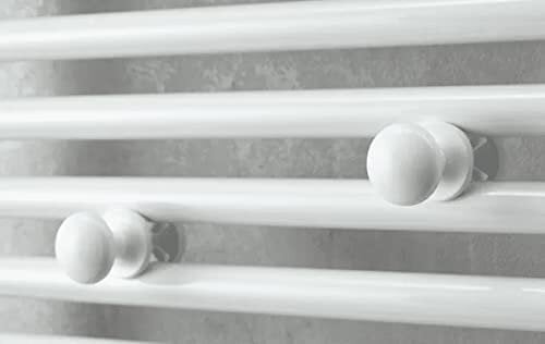 Elektriline soojendusega käterätikuivati Atlantic Doris-4, mudel Mixt-Ventilo 1500 W, keskkütteühendusega, valge hind ja info | Vannitoa radiaatorid ja käterätikuivatid | kaup24.ee
