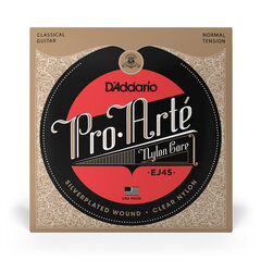 Струны для классической гитары D'Addario Pro-Arté EJ45 .028 цена и информация | Принадлежности для музыкальных инструментов | kaup24.ee