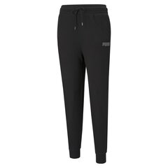 Naiste vabaajapüksid Puma Modern Basics High Waist Pants 58593701, mustad цена и информация | Женские брюки | kaup24.ee