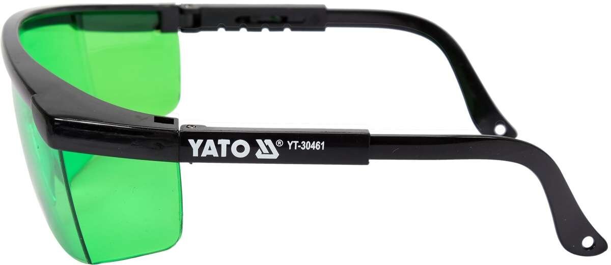 Kaitseprillid laseriga töötamiseks, roheline Yato (YT-30461) hind ja info | Peakaitsmed | kaup24.ee