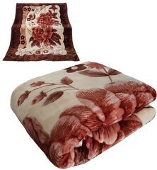 Voodikate - pleed KW-82, pruun, 160 x 210 cm hind ja info | Voodikatted, pleedid | kaup24.ee